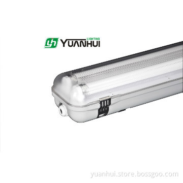 T8 IP65 fluorescent lamp fixture with CE